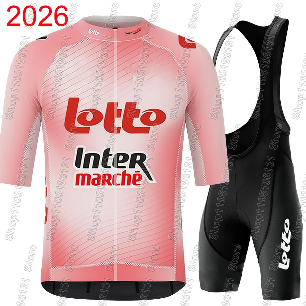 Summer Clothing Sale Men - Lotto Intermarché 2026 사이클링 저지 세트