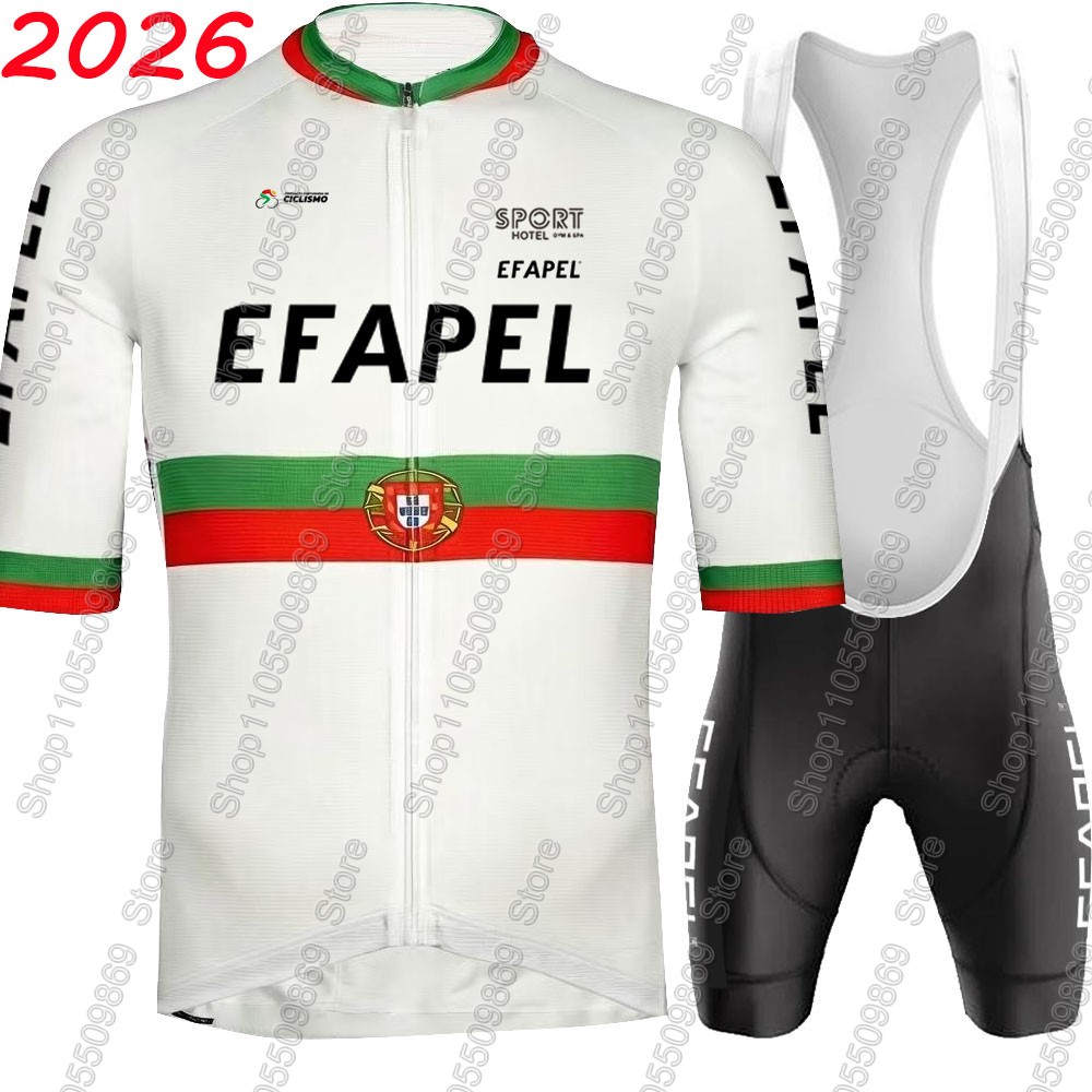 Summer Clothing Sale Men - 포르투갈 2026 Efapel 팀 사이클링 저지