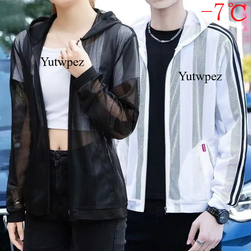 Yours Clothing Summer Jackets - 남성용 아이스 실크 자외선 차단 의류