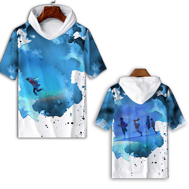 Summer Clothing Names - 새로운 무향 꽃무늬 의류 크로스보더 반팔