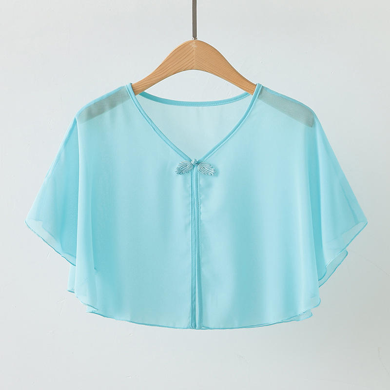 Summer Clothing Wear - 봄 시폰 짧은 겉옷 선 스크린