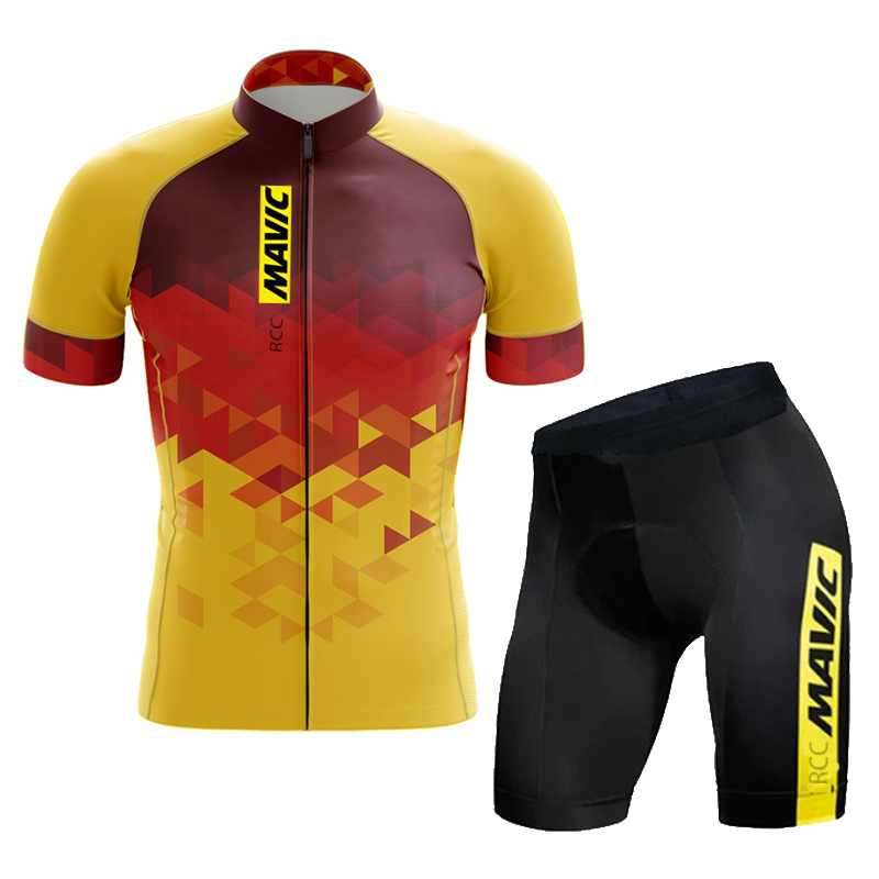 MAVIC 남성용 반팔 사이클링 세트, 철인 3 종 경 - Summer Clothing Sale Men 리뷰 및 가격