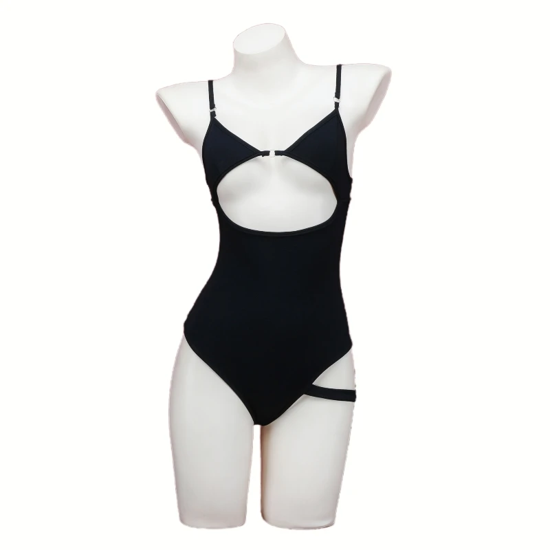 애니메이션 고딕 속이 빈 민소매 탱크 탑 여성용 바디  - Romper Playsuit Women 리뷰 및 가격