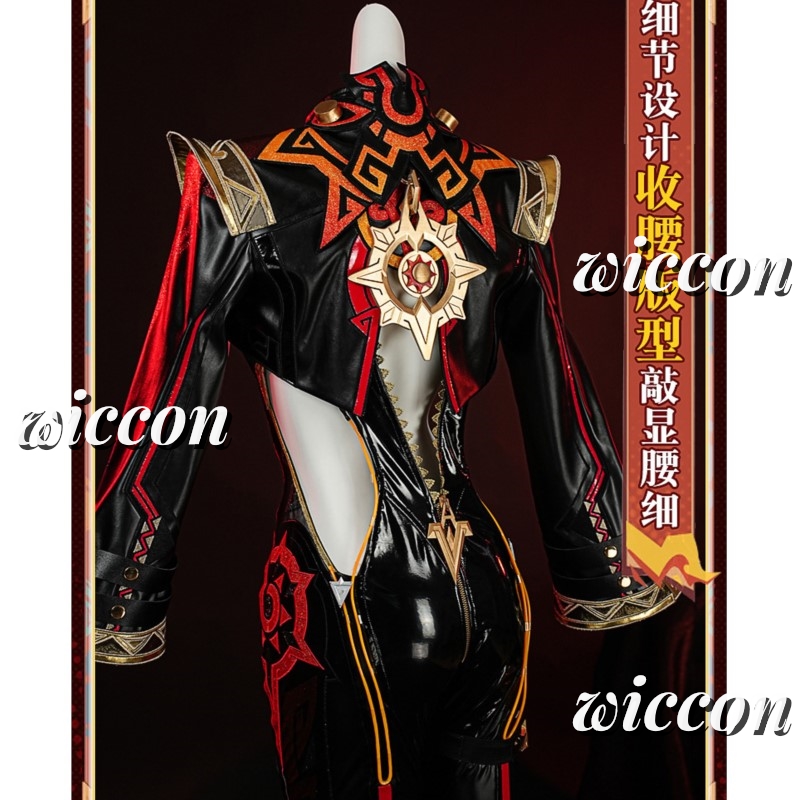 CosplayGenshin Impact Mavuika  - Romper Playsuit Women 리뷰 및 가격