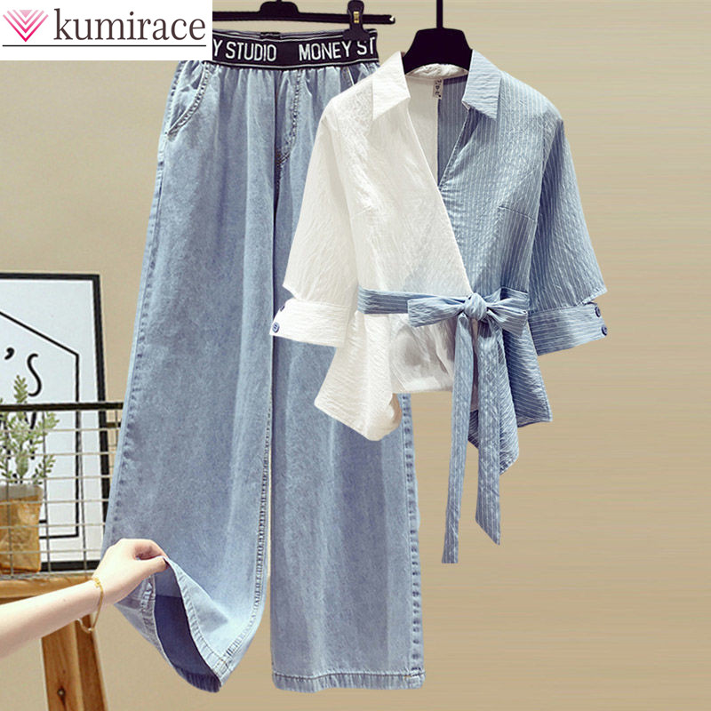 2025 여름 새로운 스티치 쉬폰 셔츠 여성 세트 우아 - Summer Clothing Men 2025 리뷰 및 가격