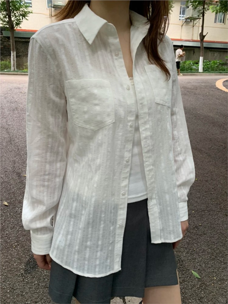 화이트 리넨 코튼 칼라 블라우스 티셔츠 여성 심플 캐주 - Crop Blouse Linen 리뷰 및 가격