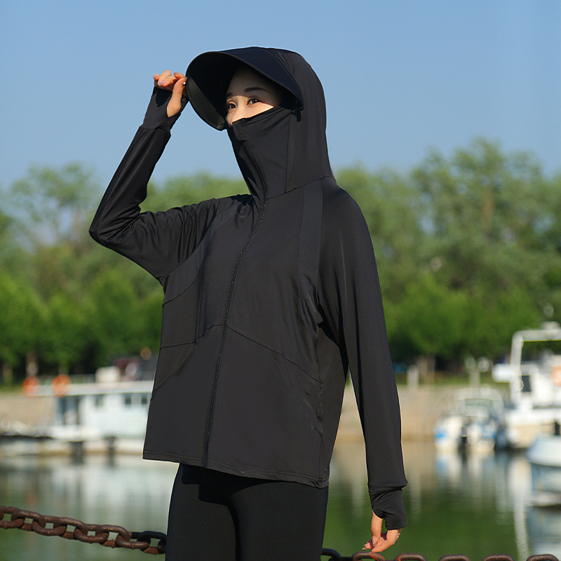 여성용 후드형 자외선 차단 재킷 십대 여름 UV 차단  - Summer Uv Clothing 리뷰 및 가격