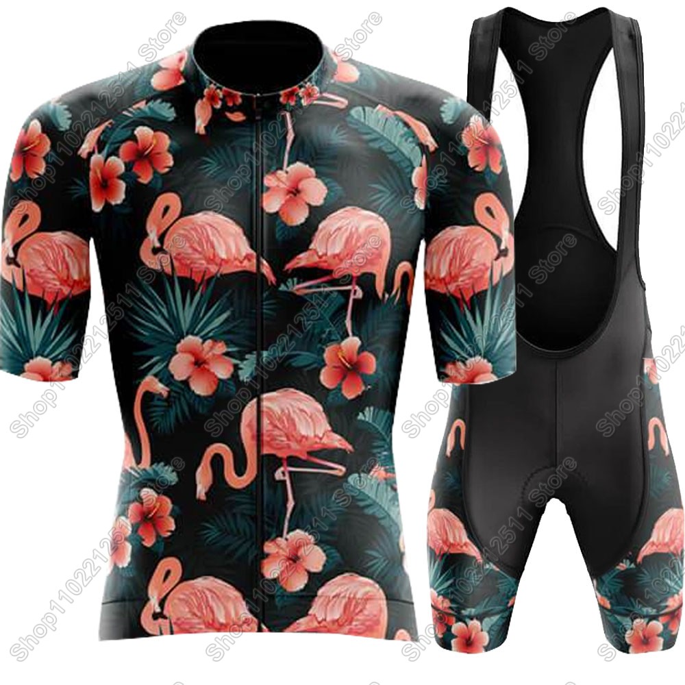 2025 플라밍고 사이클링 저지 세트 자전거 의류 남성 - Summer Clothing Sale Men 리뷰 및 가격