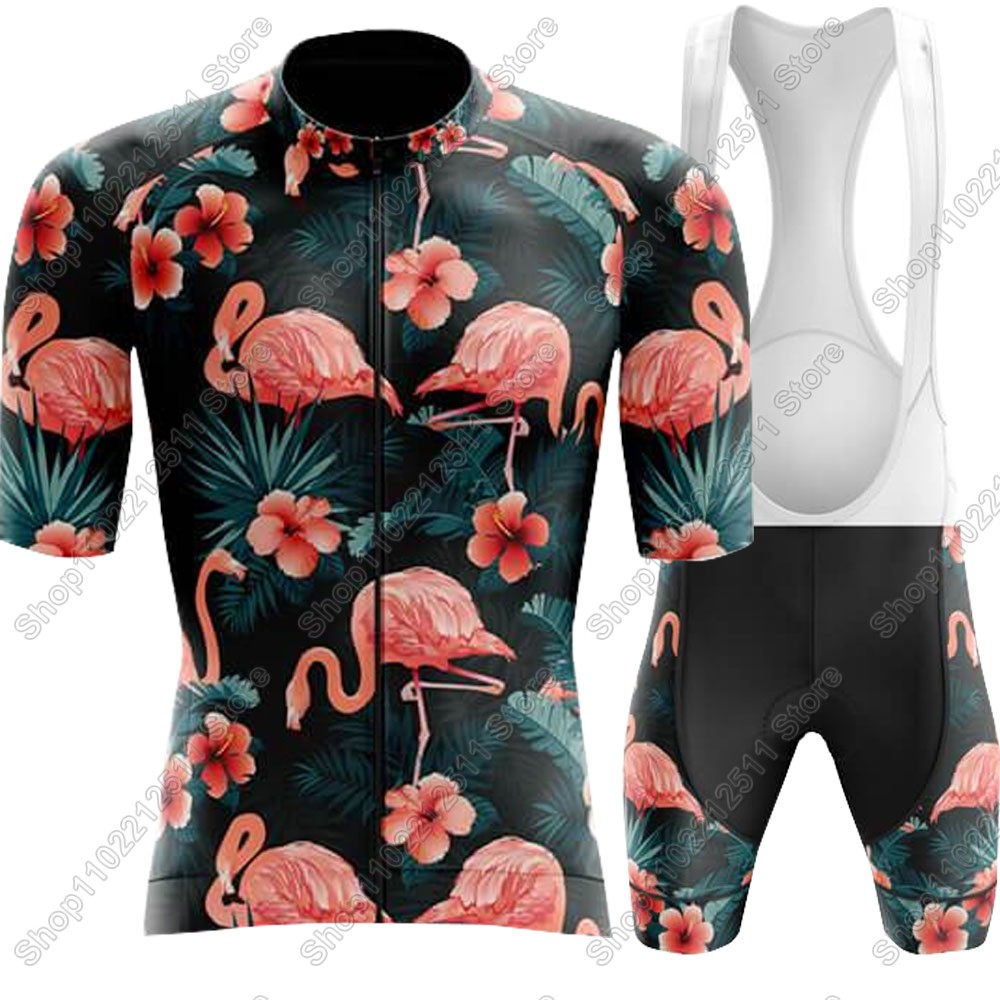 2025 플라밍고 사이클링 저지 세트 자전거 의류 남성 - Summer Clothing Sale Men 리뷰 및 가격